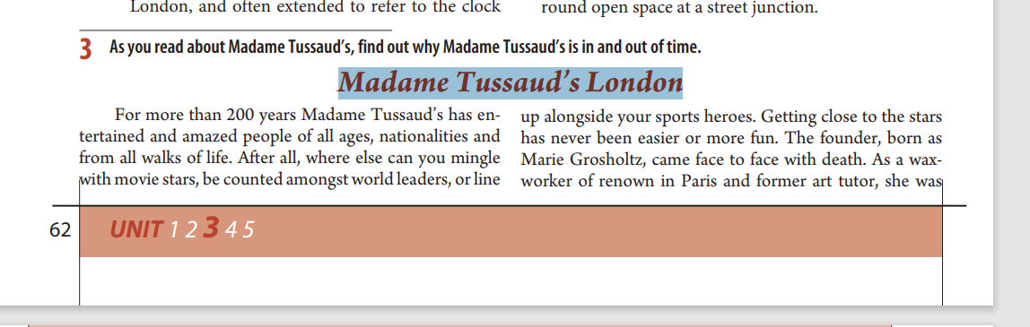 Madame Tussaud’s London
